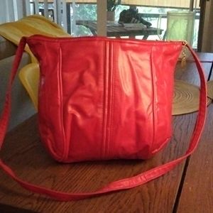Leather Express crossbody bag